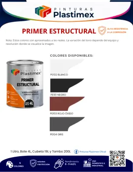 Muestrario oficial Primer Estructural