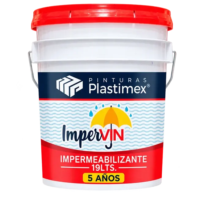 Vista ampliada del envase de Impervin 5 años
