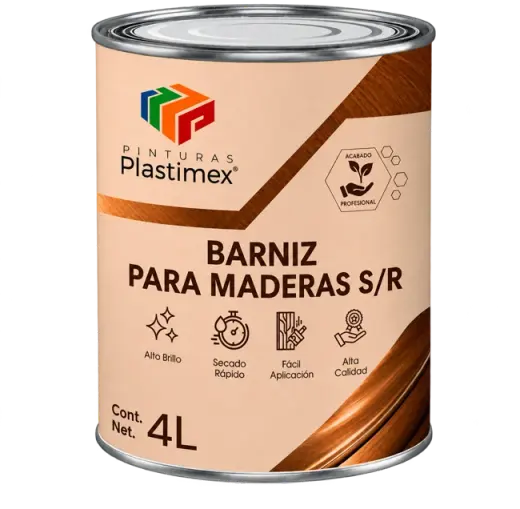 Envase de Barniz para madera secado rápido