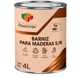 Envase de Barniz para madera secado rápido
