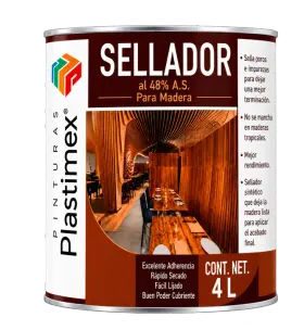 Envase de Sellador altos sólidos al 48 %